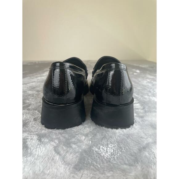 Y2K 90s Womens Loafers Sz 7.5 Chunky Whimsigoth Academia Preppy Witchy Platform - Picture 3 of 10